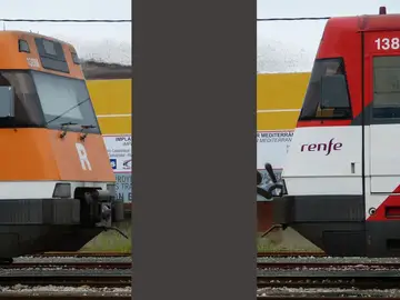Sexo en un tren entre el interventor y una mujer en Tortosa, Tarrragona Sexo en un tren entre el interventor y una mujer en Tortosa, Tarrragona
