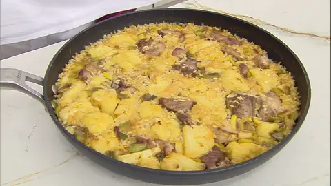 Arroz con costilla de cerdo y coliflor, la receta que Arguiñano cocina en casa Arroz con costilla de cerdo y coliflor, la receta que Arguiñano cocina en casa