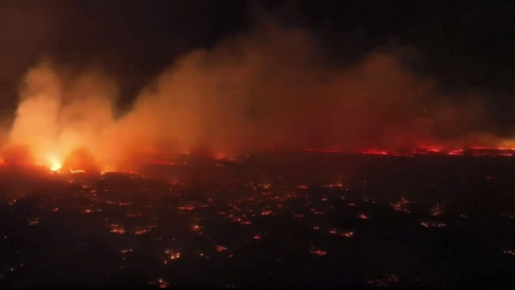 Incendio en Haw&aacute;i