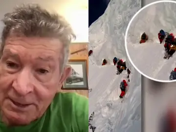 Carlos Soria explica el incidente en el K2 Carlos Soria explica el incidente en el K2