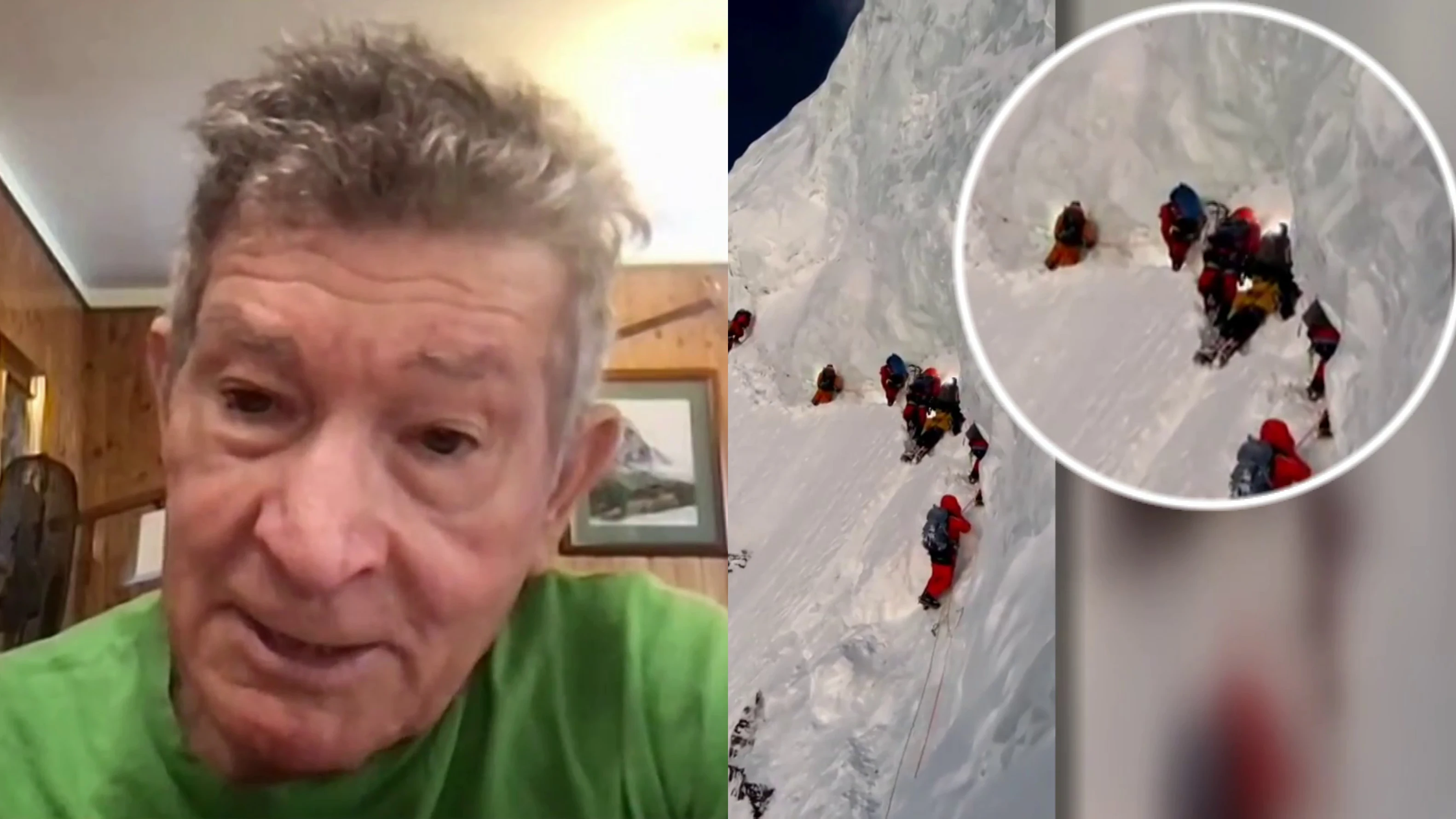 Carlos Soria explica el incidente en el K2