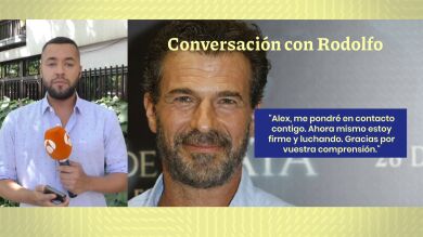 Rodolfo Sancho habla en exclusiva con Espejo Público: 