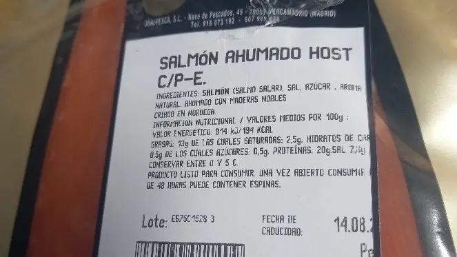 Alerta alimentaria: detectan listeria en un lote de salmón ahumado Alerta alimentaria: detectan listeria en un lote de salmón ahumado