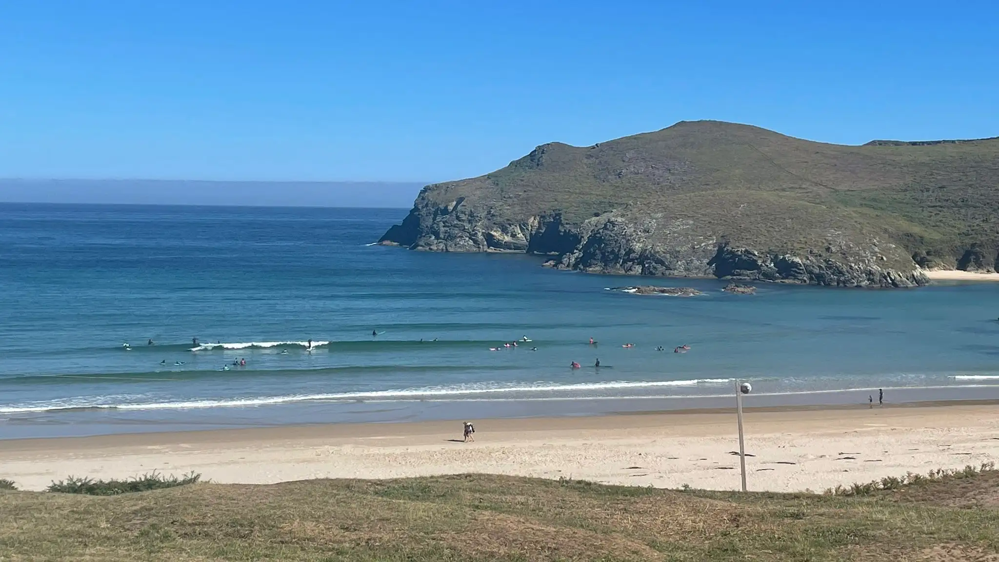 Playa de Pant&iacute;n, en Valdovi&ntilde;o (A Coru&ntilde;a)