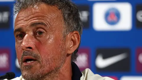 Luis Enrique, en rueda de prensa Luis Enrique, en rueda de prensa