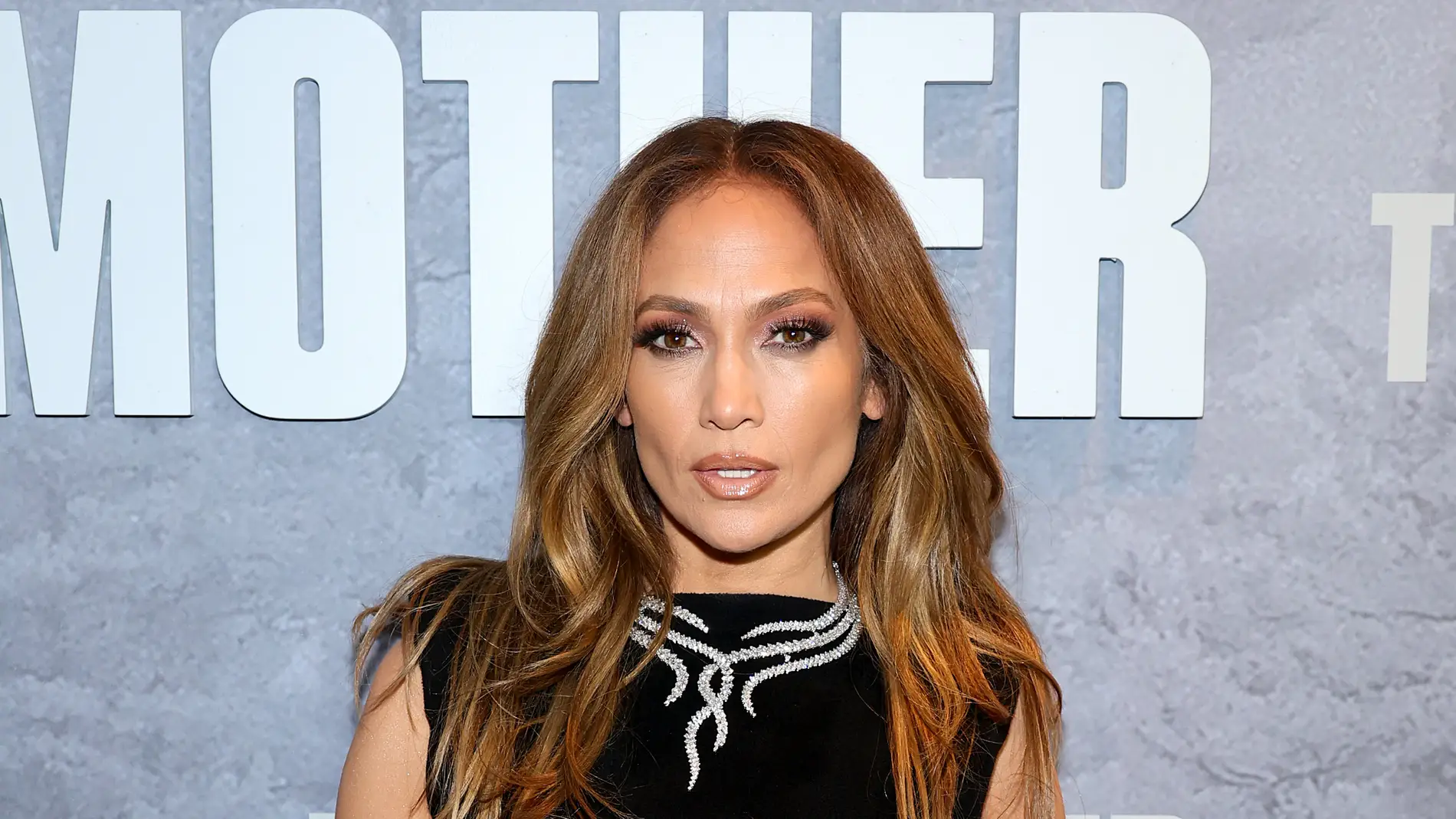 Jennifer Lopez presentando 'La madre' en Nueva York