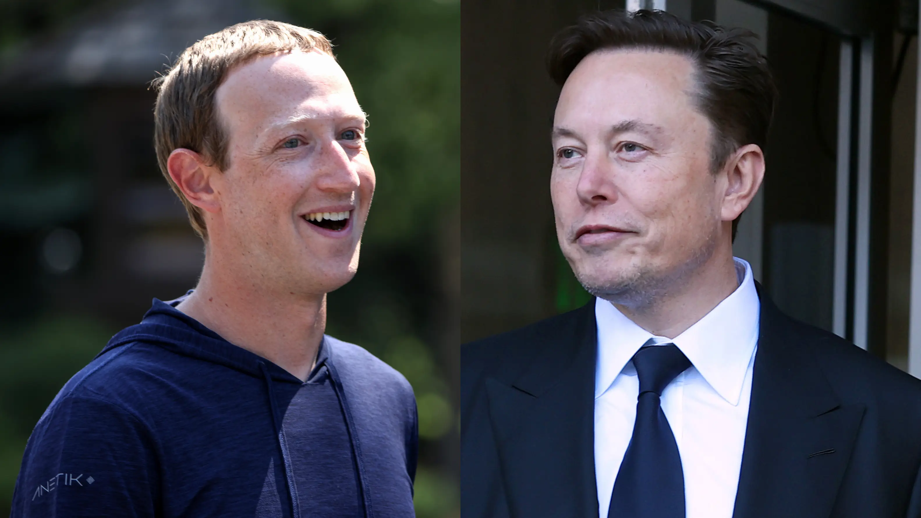 Elon Musk y Mark Zuckerberg Elon Musk y Mark Zuckerberg