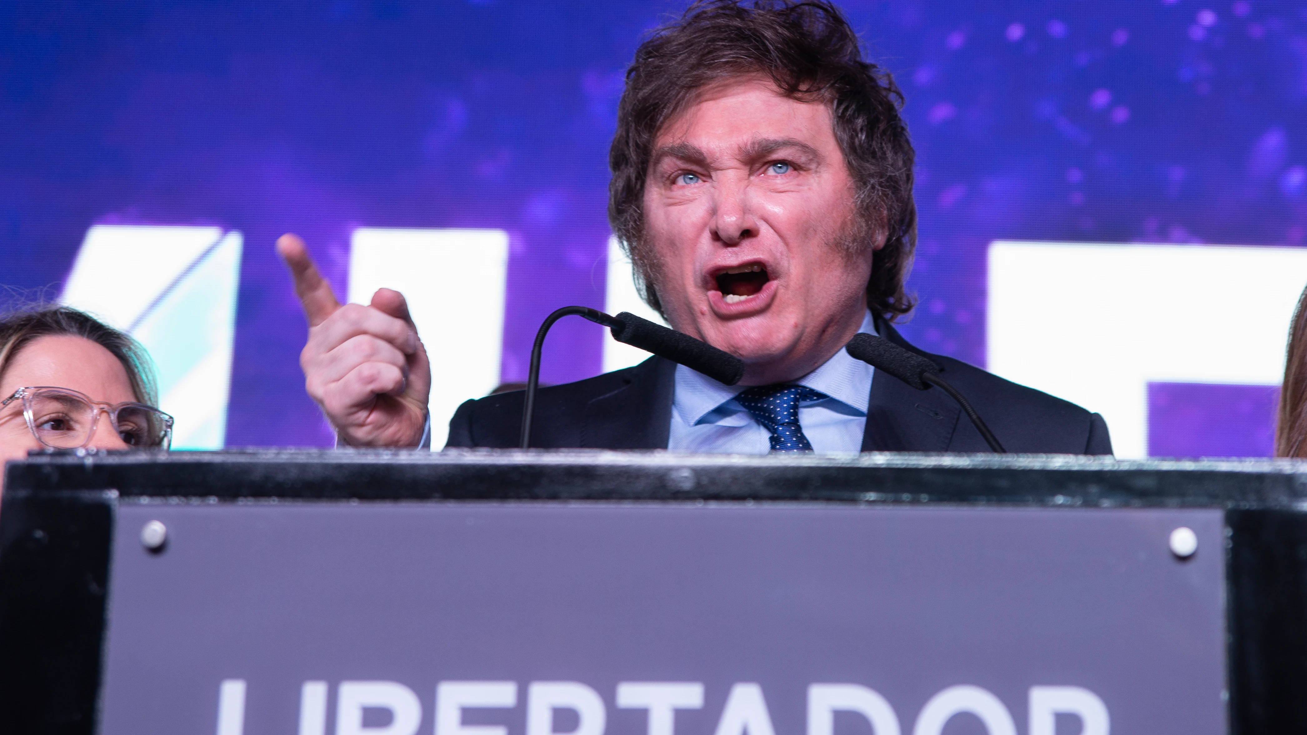 El ultraderechista Javier Milei, ganador de las primarias en Argentina