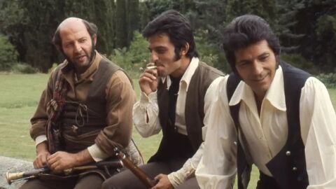 Álvaro de Luna, Pepe Sancho y Sancho Gracia en 'Curro Jiménez'