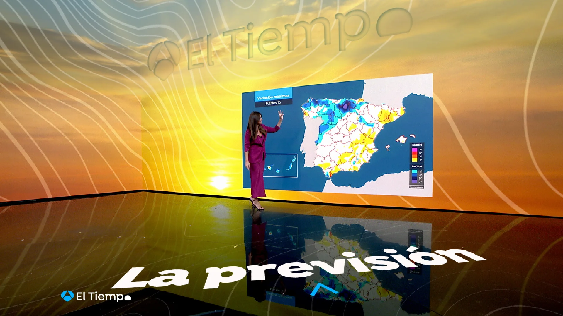 La previsi&oacute;n del tiempo del martes 15 de agosto