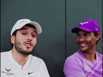 Rafa Nadal prepara a Sebastián Yatra para jugar con Alcaraz en el US Open