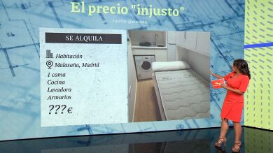 500 euros al mes por una minúscula habitación en Malasaña ¡sin ventanas ni baño!