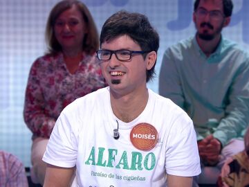 El saludo de Mois&eacute;s alardeando de origen alfare&ntilde;o: as&iacute; presume de su tierra 