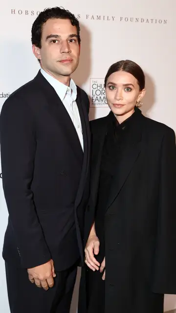 Ashley Olsen y su marido Louis Eisner Ashley Olsen y su marido Louis Eisner