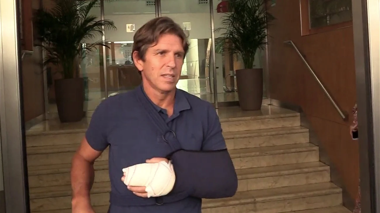 Manuel Díaz El Cordobés recibe el alta Manuel Díaz El Cordobés recibe el alta