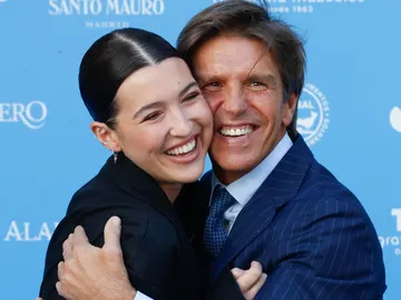 Alba Díaz y su padre 'El Cordobés' Alba Díaz y su padre 'El Cordobés'
