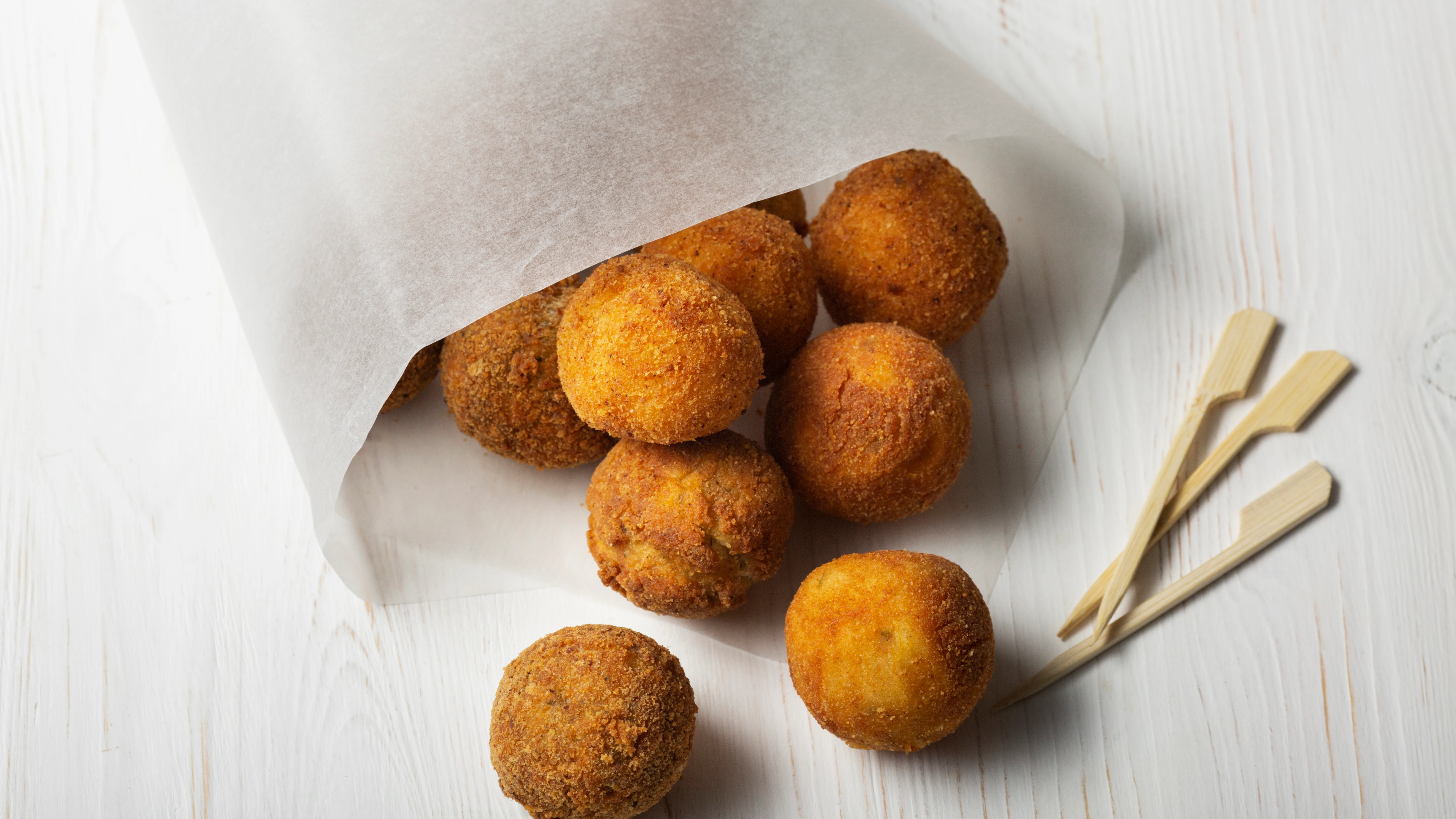 Una ración de croquetas Una ración de croquetas