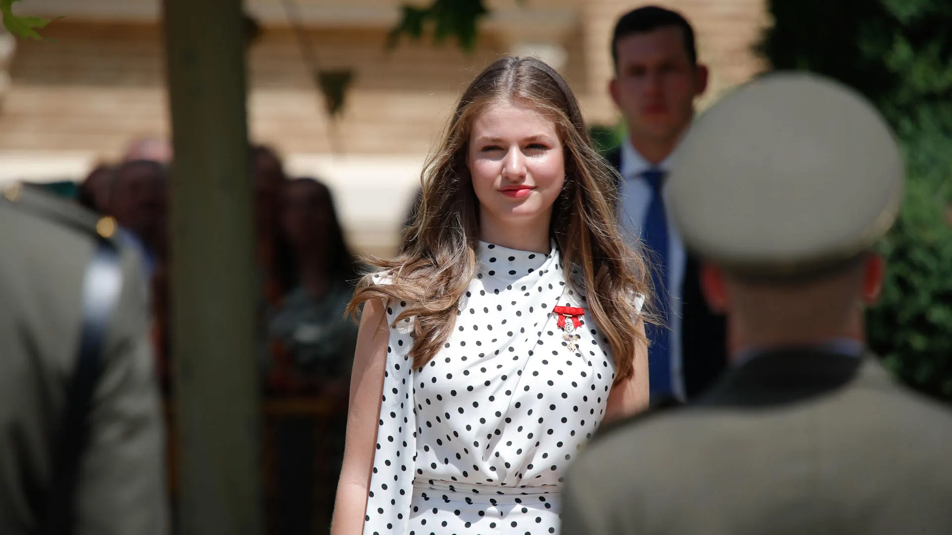 La Princesa Leonor, en la Academia Militar de Zaragoza La Princesa Leonor, en la Academia Militar de Zaragoza