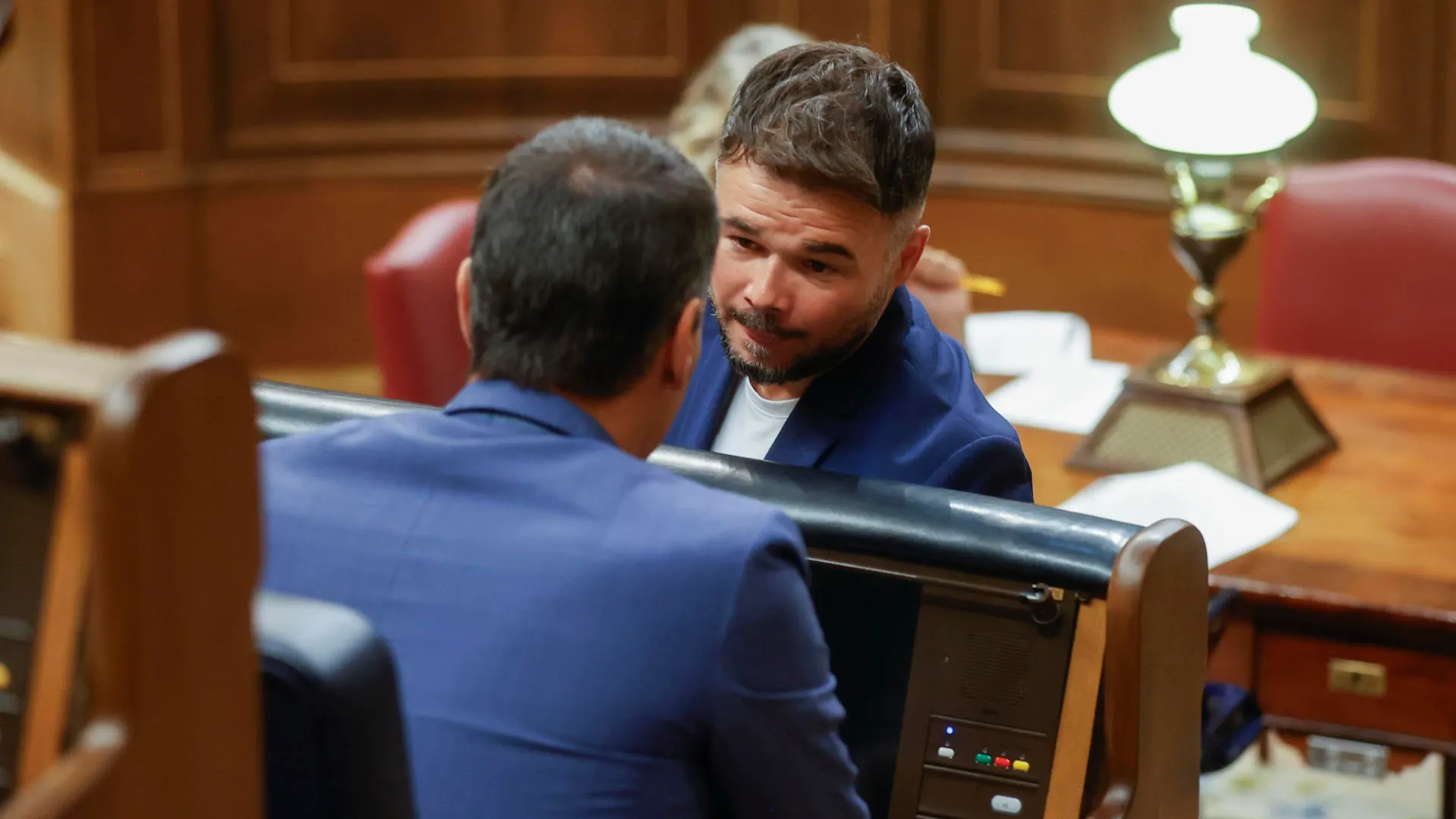 Pedro S&aacute;nchez y Gabriel Rufi&aacute;n