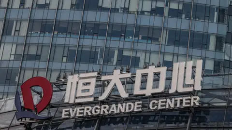 Logo de Evergrande en Shanghai Logo de Evergrande en Shanghai