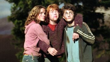 Emma Watson, Rupert Grint y Daniel Radcliffe en 'Harry Potter'