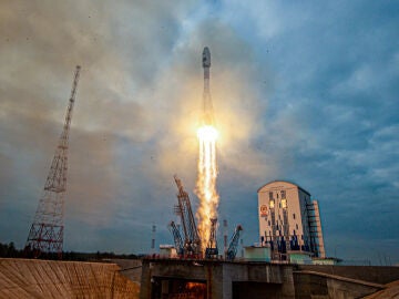 La nave Luna-25 despega en el cosmódromo de Vostochny