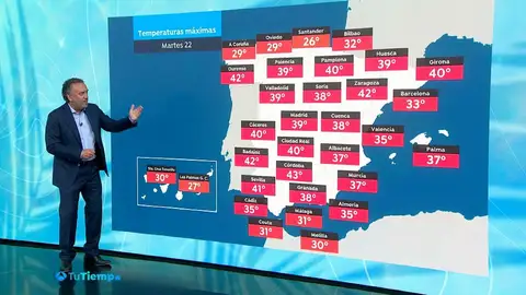 La previsión del tiempo de Roberto Brasero La previsión del tiempo de Roberto Brasero