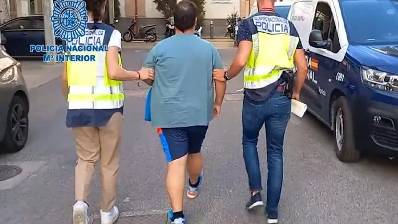 El presunto autor de los hechos detenido El presunto autor de los hechos detenido