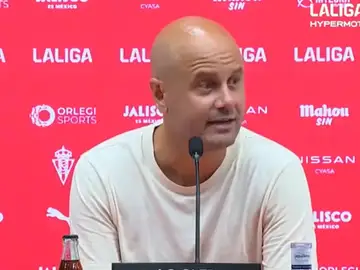 Miguel Ángel Ramírez en rueda de prensa Miguel Ángel Ramírez en rueda de prensa
