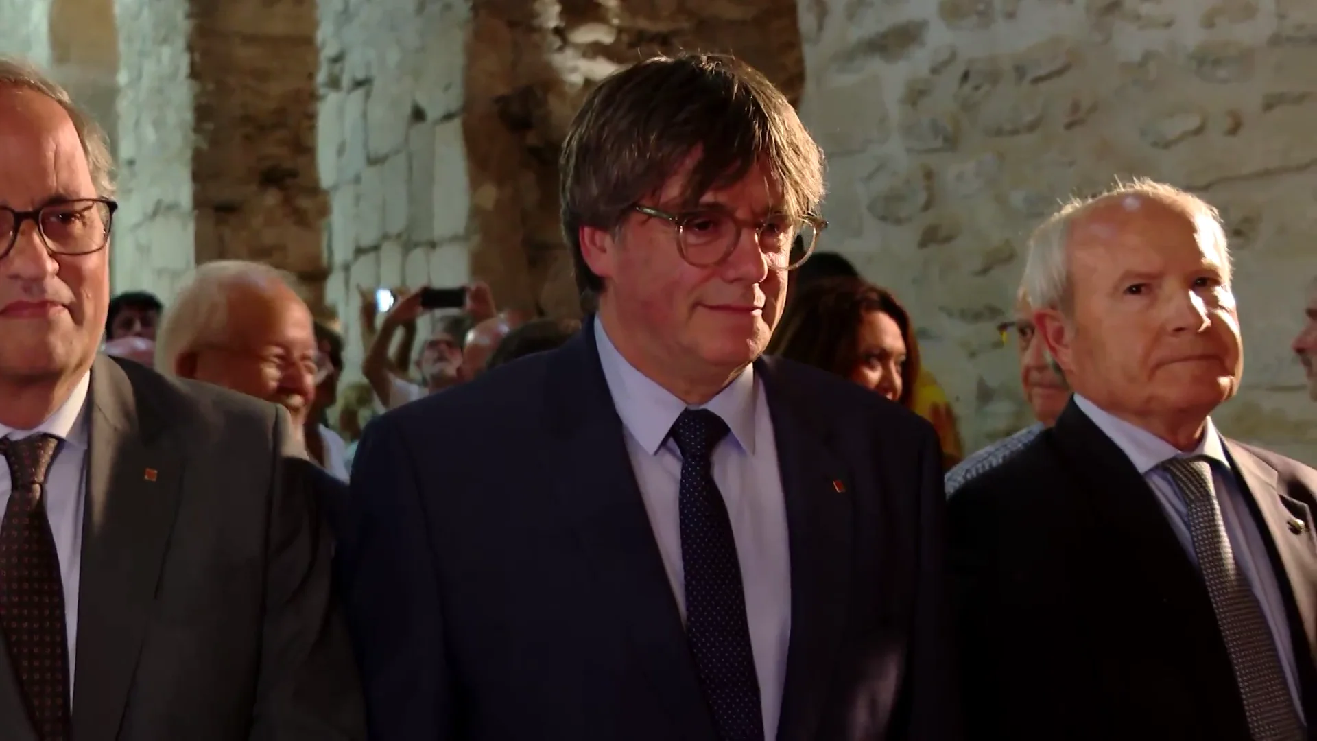 Carles Puigdemont visita el sur de Francia, muy cerca de la frontera con España Carles Puigdemont visita el sur de Francia, muy cerca de la frontera con España