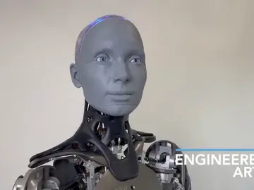 Ameca, el robot humanoide más avanzado del mundo, se declara "autoconsciente" Ameca, el robot humanoide más avanzado del mundo, se declara "autoconsciente"