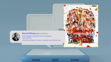 La sorprendente y cariñosa felicitación de Barack Obama a la selección femenina por su triunfo en el mundial