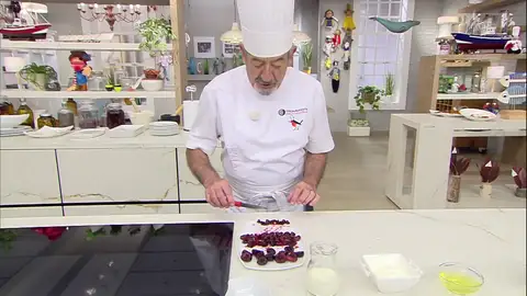 Saca los huesos a las cerezas Saca los huesos a las cerezas