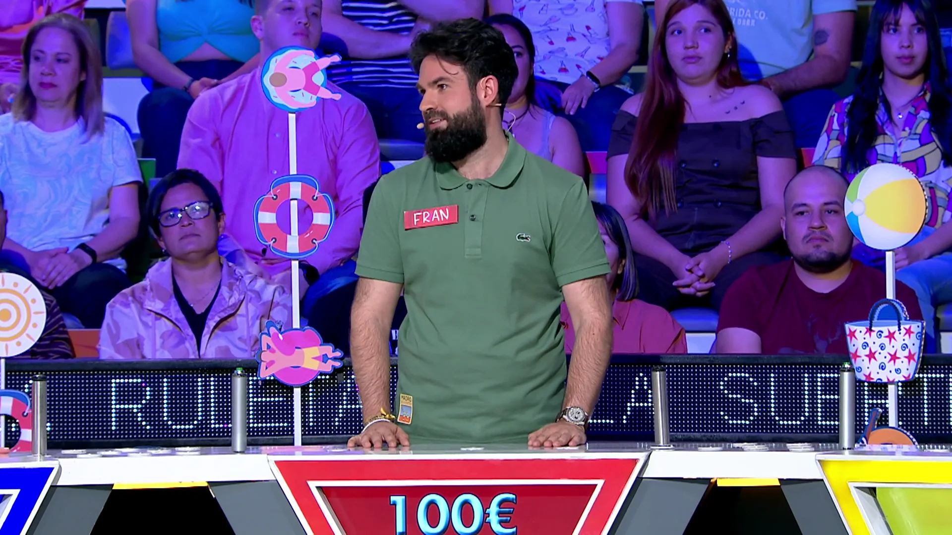 &iquest;Prefiere los legos o a su pareja? La dif&iacute;cil elecci&oacute;n de Fran si gana en &lsquo;La ruleta de la suerte&rsquo;