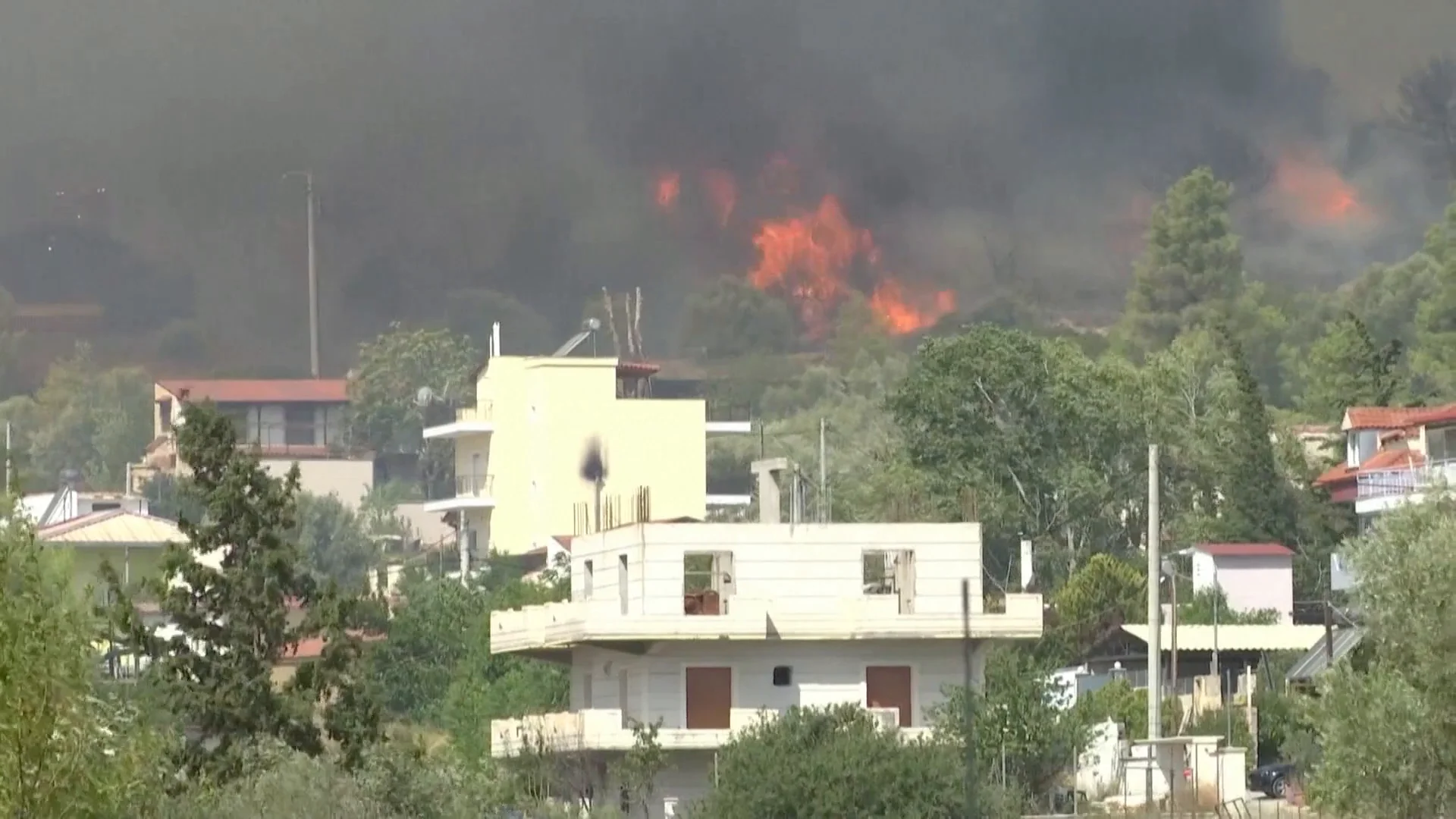 Incendios en Grecia Incendios en Grecia