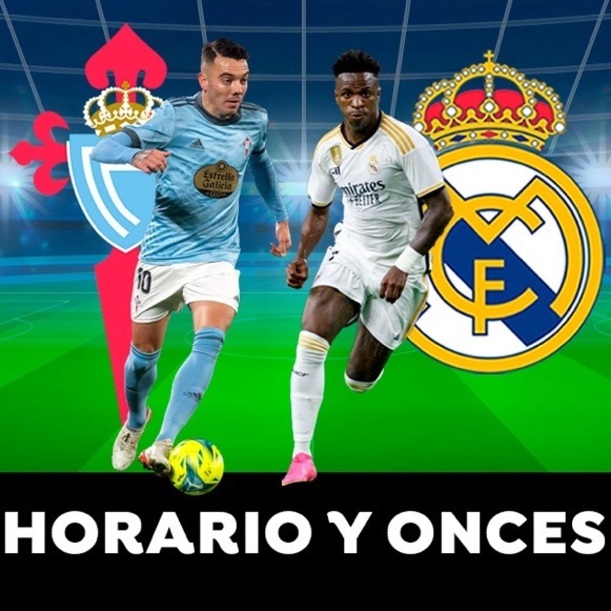 Celta de Vigo - Real Madrid: Horario, alineaciones y dónde ver el partido  de LaLiga en directo