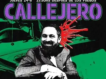 Cartel donde aparece Santiago Abascal con un tiro en la nuca Cartel donde aparece Santiago Abascal con un tiro en la nuca