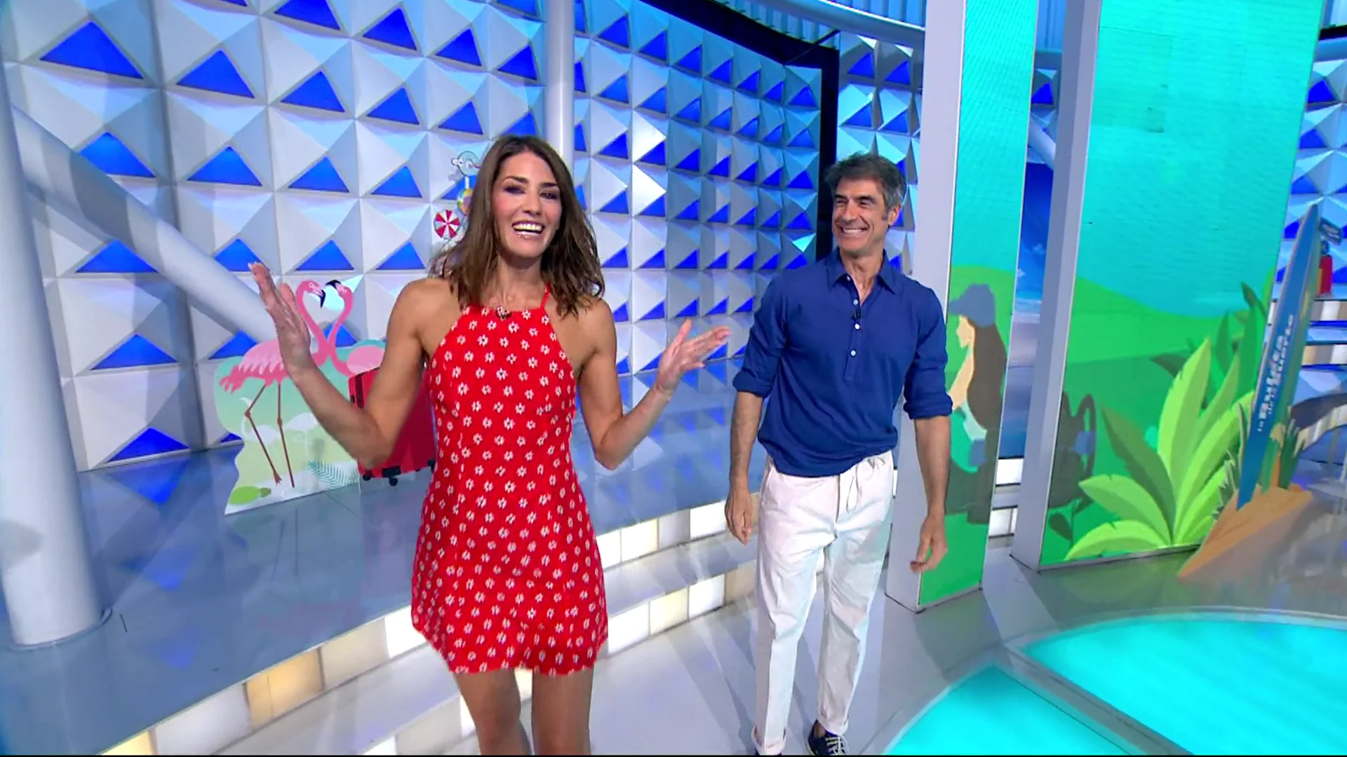 Laura Moure y Jorge Fern&aacute;ndez dicen adi&oacute;s al verano en &lsquo;La ruleta de la suerte&rsquo;: &ldquo;&iexcl;No me gusta despedirme!&rdquo;