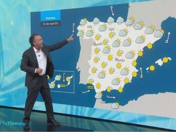 La previsión del tiempo de Roberto Brasero