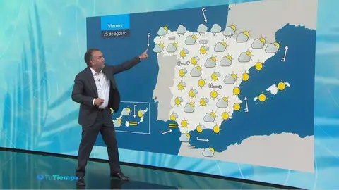 La previsión del tiempo de Roberto Brasero La previsión del tiempo de Roberto Brasero