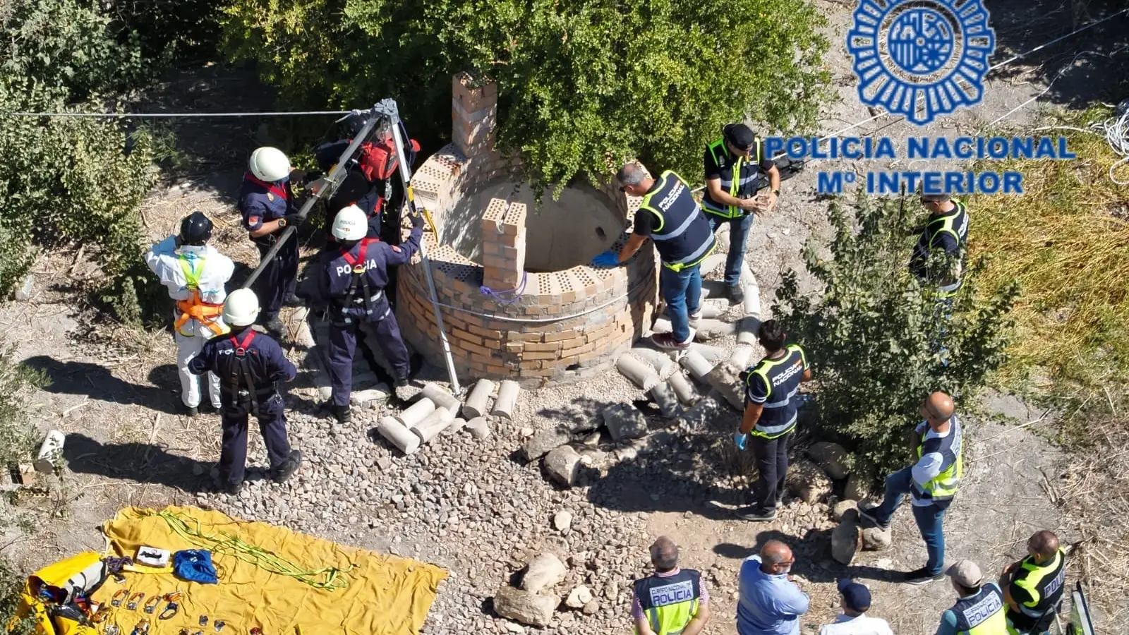 Localizado el cadáver de una mujer en un pozo a gran profundidad de una zona rural de Jerez de la Frontera Localizado el cadáver de una mujer en un pozo a gran profundidad de una zona rural de Jerez de la Frontera