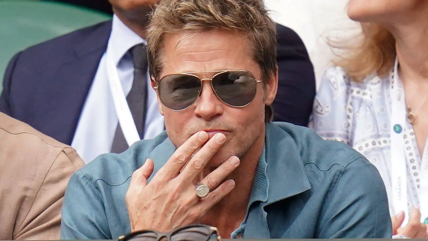 Brad Pitt en Wimbledon 2023 Brad Pitt en Wimbledon 2023