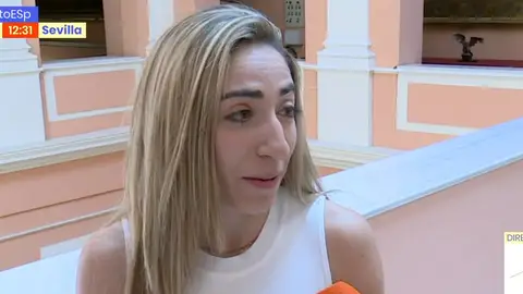 Olga Carmona en su homenaje en Sevilla Olga Carmona en su homenaje en Sevilla