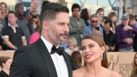 Joe Manganiello y Sofía Vergara en los Actors Guild Awards en 2017 Joe Manganiello y Sofía Vergara en los Actors Guild Awards en 2017