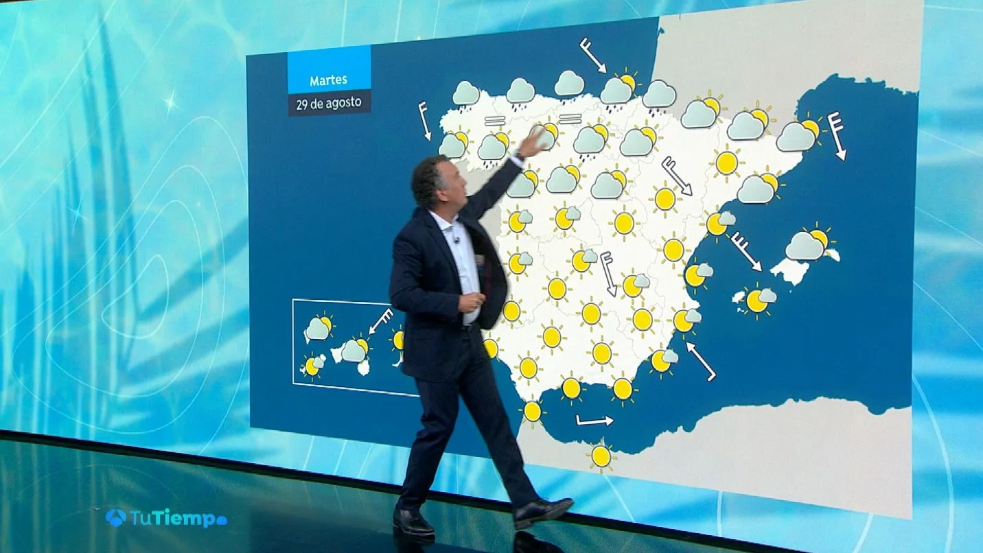 La previsión del tiempo de Roberto Brasero La previsión del tiempo de Roberto Brasero