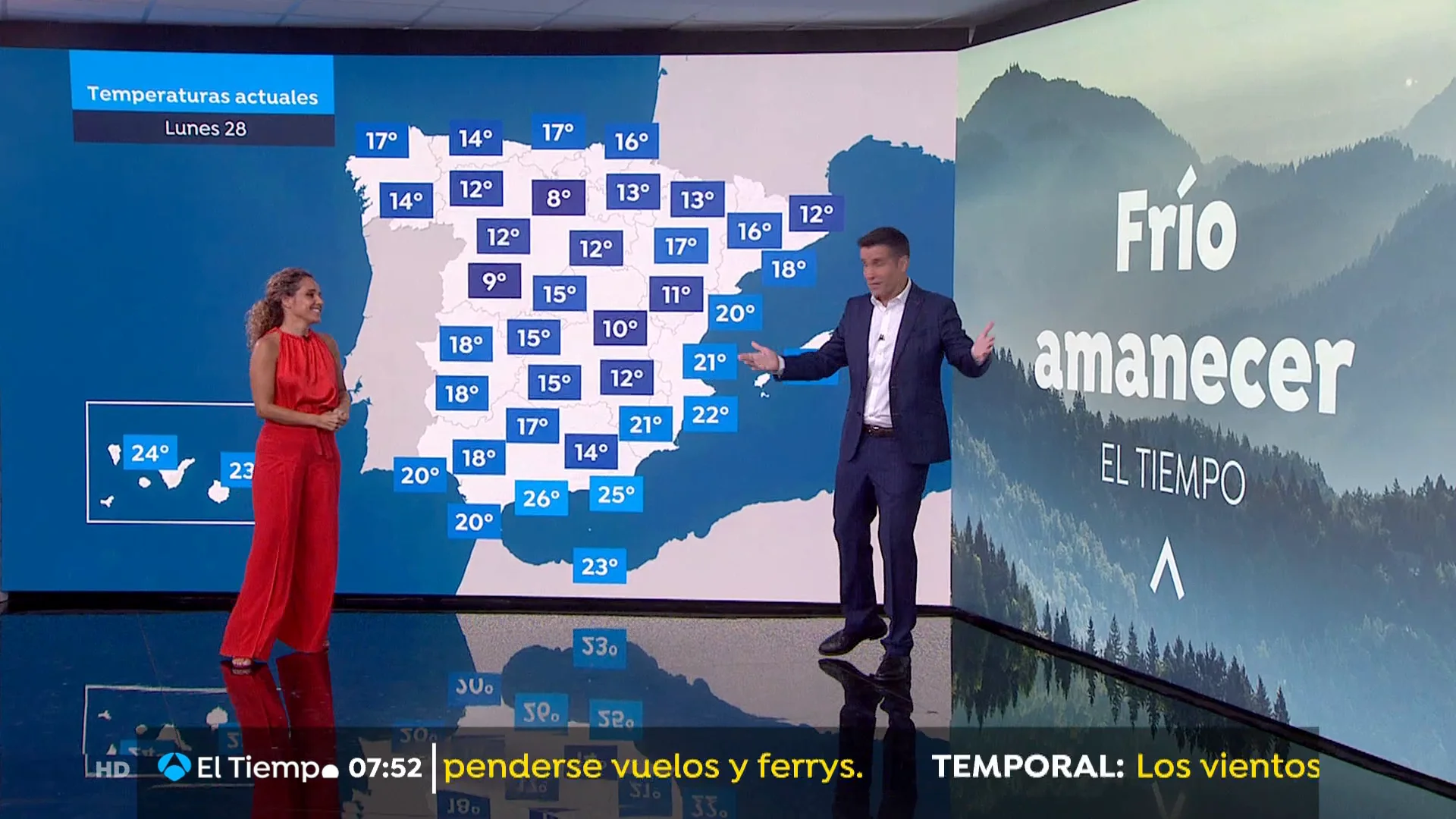  Fr&iacute;o para los &uacute;ltimos amaneceres de agosto