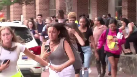 Tiroteo en una universidad de Carolina del Norte Tiroteo en una universidad de Carolina del Norte