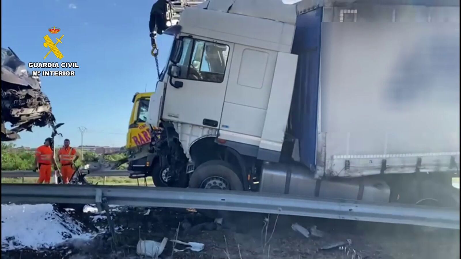 Positivo en cocaína, anfetamina y cannabis el camionero que provocó un accidente múltiple en Calahorra