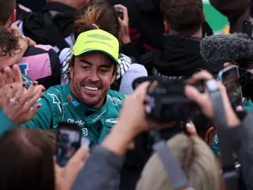 Fernando Alonso durante la carrera del GP de Países Bajos Fernando Alonso durante la carrera del GP de Países Bajos