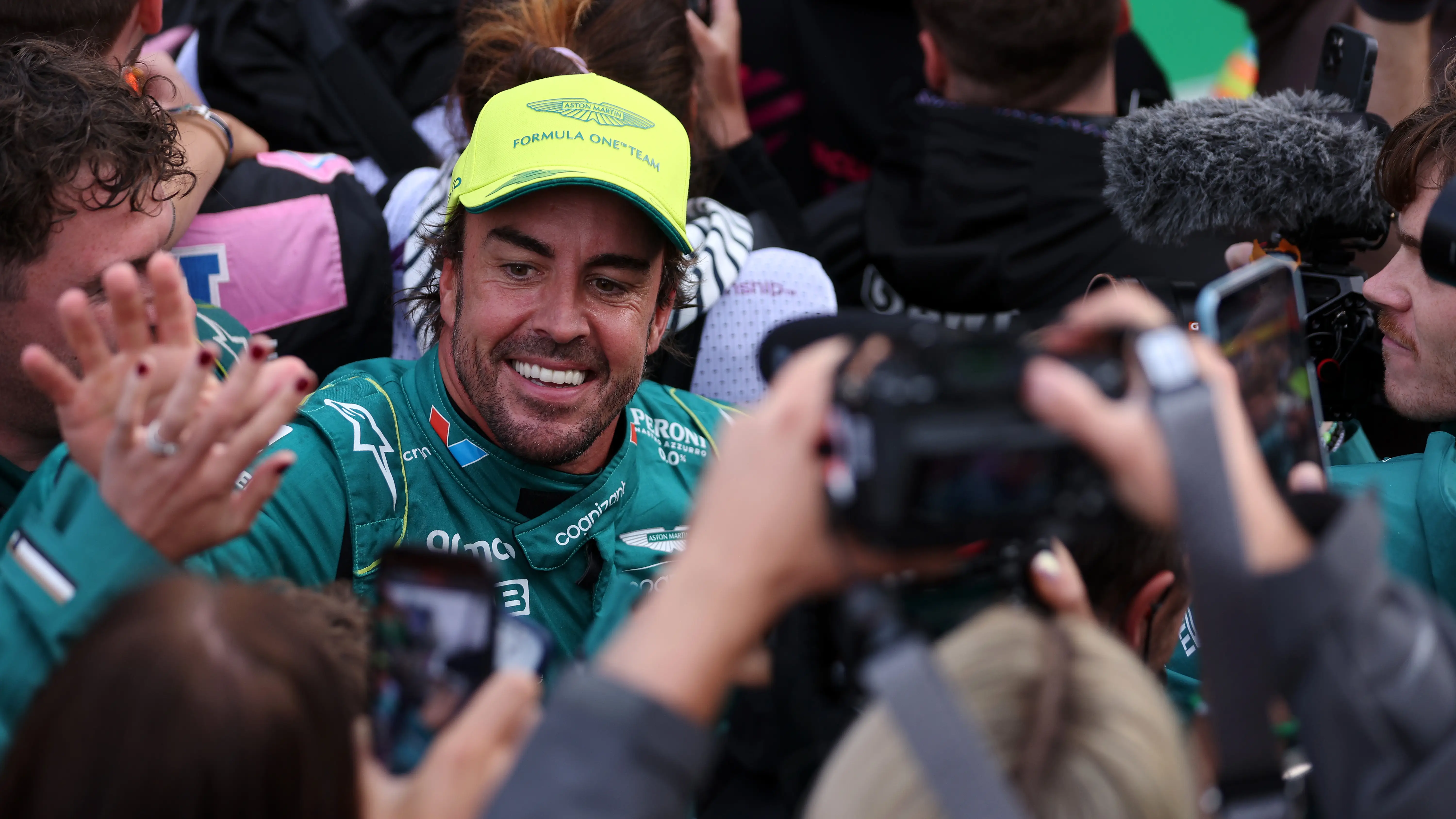 Fernando Alonso durante la carrera del GP de Países Bajos Fernando Alonso durante la carrera del GP de Países Bajos